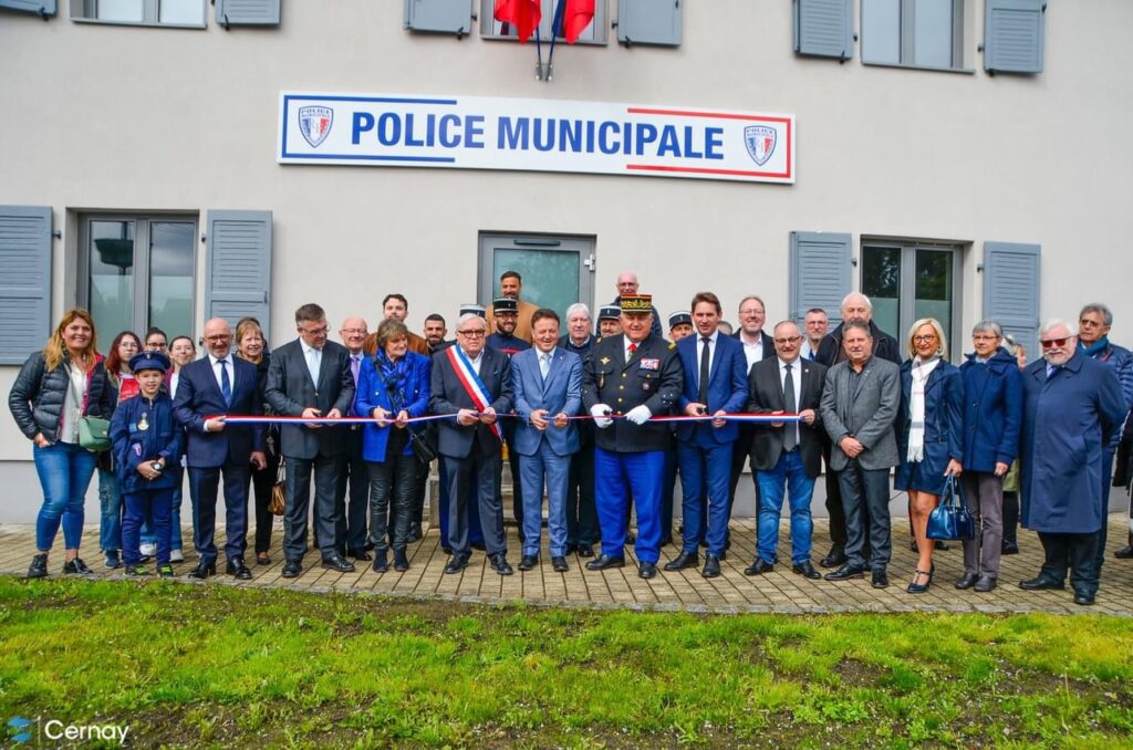 Inauguration du poste de Police Municipal de Cernay