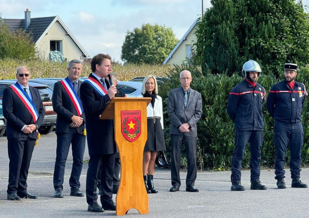 Fusion des corps de sapeur-pompiers Aspach/Schweighouse