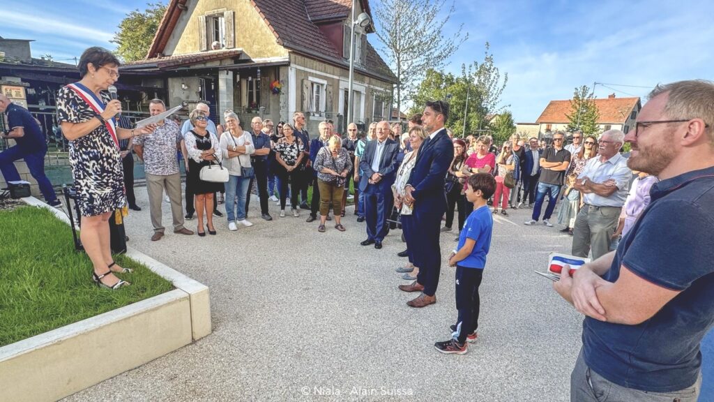 Inauguration du Carré Martin Studer