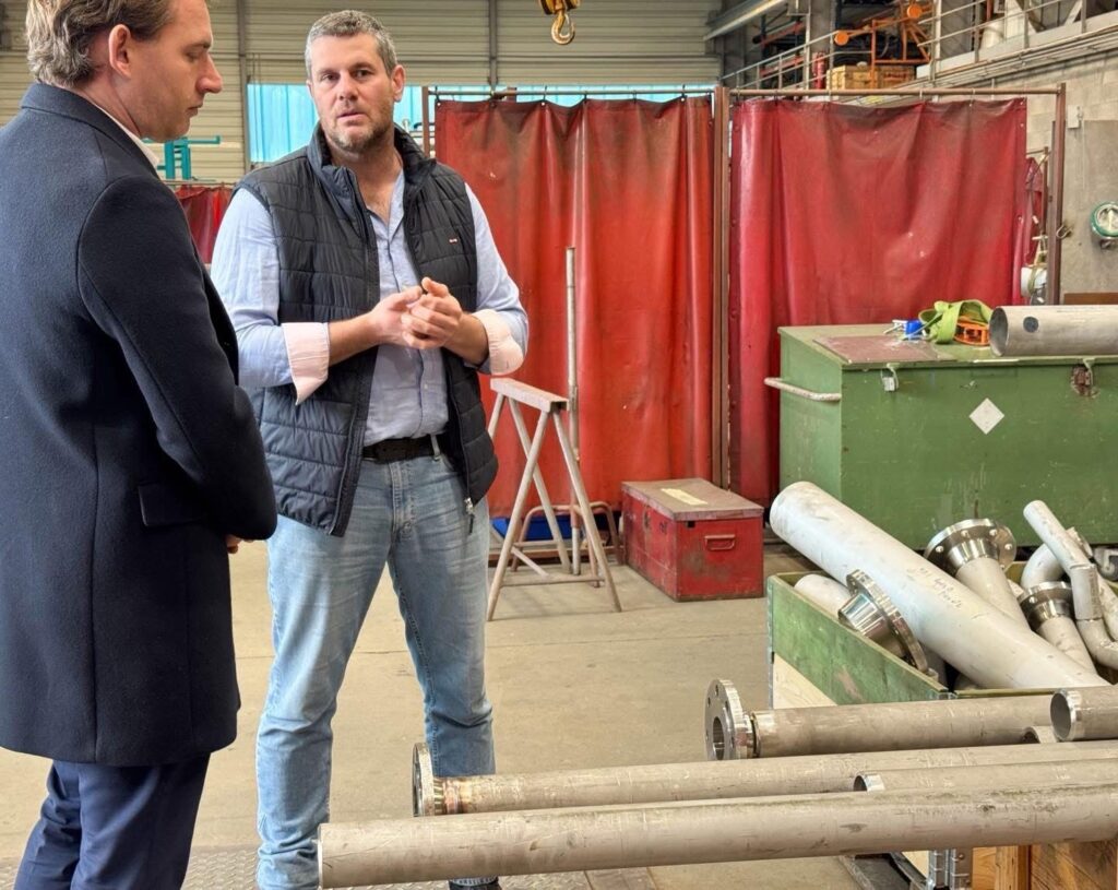 Visite de la société RUFF à Aspach-Michelbach